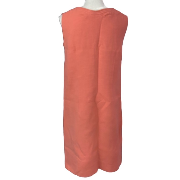 Marni Wool Sheath Dress M Straight Knee Length Pencil Salmon Orange Pink Virgin - Picture 9 of 14